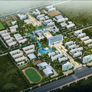 機(jī)電專科學(xué)校圖書樓、綜合樓、食堂